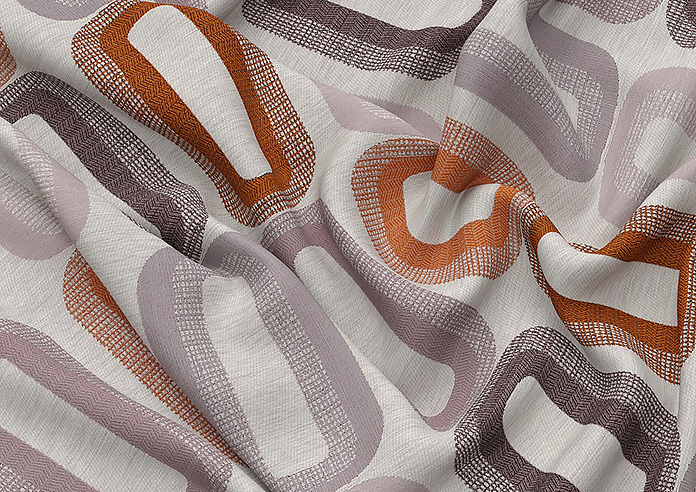 Soho, Terracotta - Twist&Fit Roman Blind - Image 4